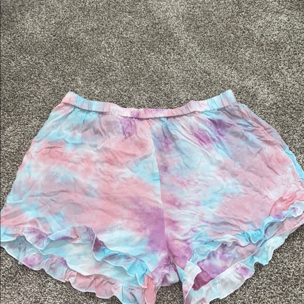 3XL Shein tie dye shorts